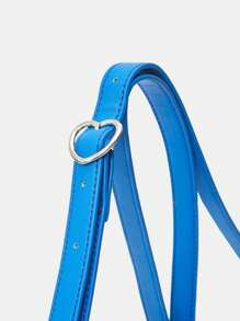 The Powerpuff Girls | ROMWE Women's Blue Cartoon Printed Crossbody Bag - Blue - View 8