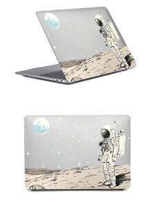 2pcs Astronaut Pattern Case Compatible With MacBook Air - Multicolor - View 2