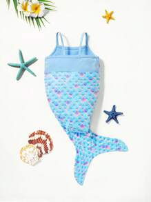 嬰兒荷葉邊服飾魚尾洋裝