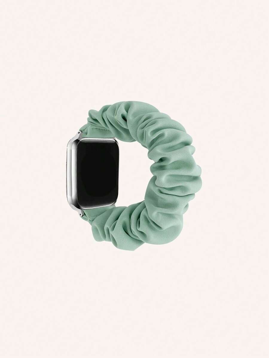 Correa de reloj compatible con Apple Watch unicolor Coletero - Verde Lima - Ver 1