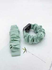 Correa de reloj compatible con Apple Watch unicolor Coletero - Verde Lima - Ver 4