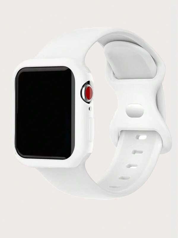 2入組矽膠套和錶帶適用於Apple Watch
