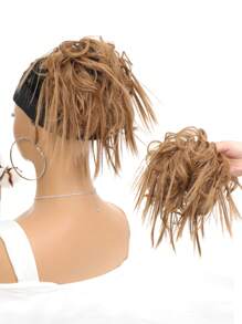 Cập nhật tóc tổng hợp ngắn thẳng - Màu vàng - Xem 1