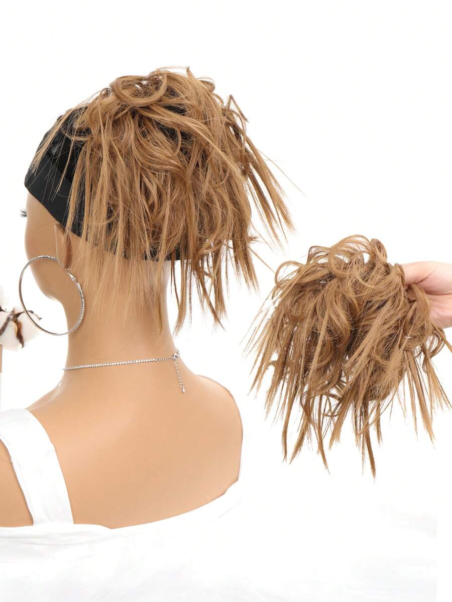 Cập nhật tóc tổng hợp ngắn thẳng - Màu vàng - Xem 1