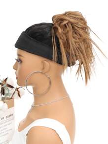 Cập nhật tóc tổng hợp ngắn thẳng - Màu vàng - Xem 5