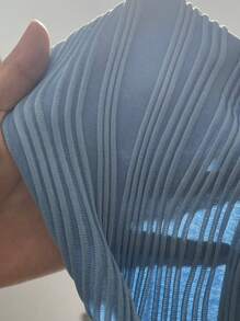 Chiquease Solid Cami Bodycon Dress - Baby Blue - View 7