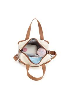 Bolso multiusos para mamá con bandolera y asa para el hombro para la fiambrera - Multicolor - Ver 6