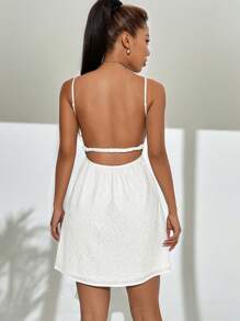 SHEIN EZwear 素色吊帶洋裝