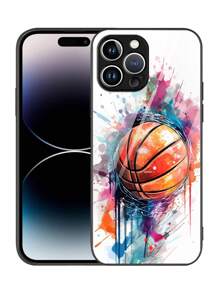 籃球圖案手機殼男生手機殼 - 彩色 - 查看 1