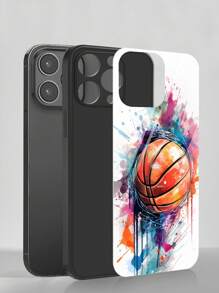籃球圖案手機殼男生手機殼 - 彩色 - 查看 2
