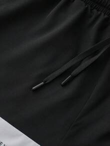Quần short thể thao nam - màu đen - Xem 4
