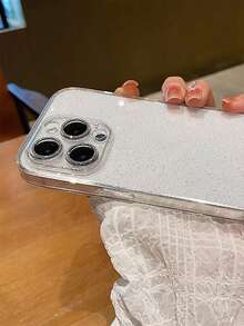 Clear Glitter Phone Case - Clear - View 2