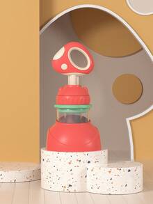 Bebé 1 pieza Mordedor con diseño de seta - Rojo - Ver 2