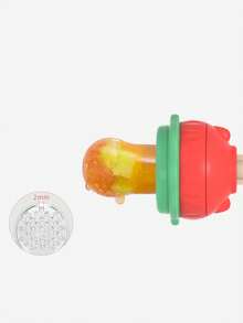 Bebé 1 pieza Mordedor con diseño de seta - Rojo - Ver 3