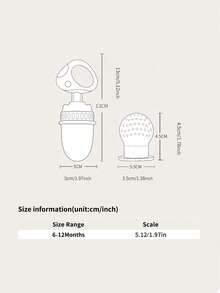 Bebé 1 pieza Mordedor con diseño de seta - Verde - Ver 3