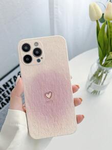 Heart Pattern Anti-fall Phone Case - Multicolor - View 1