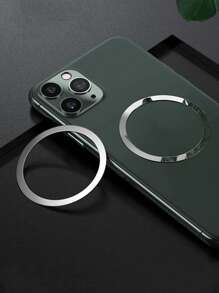 4pcs Iron Phone Magnetic Ring Wireless - Silver - View 2