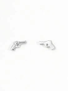 10入組美甲裝飾貼紙美甲貼紙美甲寶石DIY美甲用品 - 銀色 - 查看 3