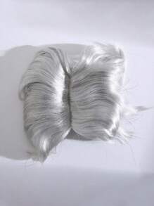 1pc Wig Design Pet Headwear - Silver - View 5