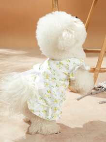 PETSIN 1PC In Hoa Nơ Trang Trí Váy Thú Cưng Cho Chó Và Mèo Để Trang Trí - Nhiều màu - Xem 4
