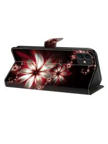 GLANDOTU Bourse Coque Avec Porte-Cartes Magnétique À Rabat Coque Compatible Avec Samsung Galaxie , Et Autre Téléphones Portables ( Rêve Imprimé ) - Multicolore - Voir 6