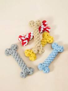 1 PC Ngẫu Nhiên Thiết Kế Xương Thú Cưng Nhai Đồ Chơi Cho Chó Nghiến Răng - Nhiều màu - Xem 1