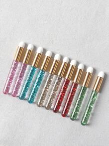 10pcs Lip Brush Set - Multicolor - View 2