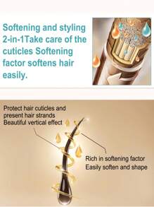 60ml de corrección alisar el cabello crema para todo tipos de pelo - Blanco - Ver 4