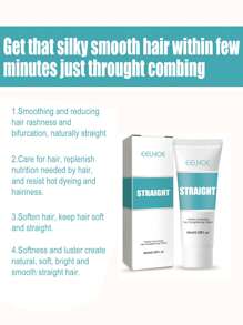 60ml de corrección alisar el cabello crema para todo tipos de pelo - Blanco - Ver 6