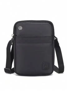 GAOLEMA A Casual Fashion Mobile Phone Protection Bag Small Items Storage Bag Mini Oblique Shoulder Bag, Suitable For Men And Women Daily Wear Outdoor Travel, Light And Portable - Black - View 1