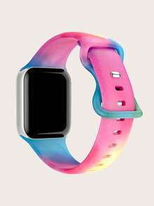 Dây đeo đồng hồ silicon ombre tương thích với Apple Watch - Ombre - Xem 2