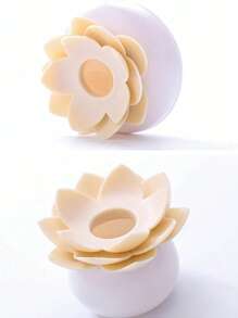 Hộp đựng tăm bông mỹ phẩm, 1 hộp đựng tăm bông trang điểm thiết kế hình hoa sen, dụng cụ sắp xếp mỹ phẩm, phòng, nhà, phòng ngủ, phòng tắm, nhà, phòng màu hồng, trang trí phòng khách, đồ du lịch, túi quà, quà tặng cho mẹ, bố, nam giới, bạn bè, giáo viên, sinh nhật, đám cưới, bàn làm việc, kệ, phụ kiện, hộp quà tặng, quà tặng vui nhộn, lưu trữ, hộp đựng trang sức, túi đựng, giá đựng cọ trang điểm, giá đựng cọ, dụng cụ sắp xếp nước hoa, túi đựng - Nhiều màu - Xem 5