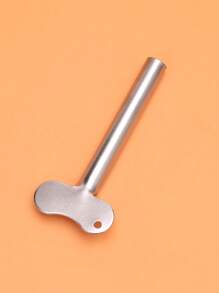 Stainless Steel Toothpaste Squeezer, 1Pc Hair Dye Squeezer For Hair Dye Or Paint Tube Roller - White - View 4