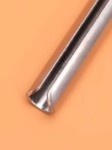 Stainless Steel Toothpaste Squeezer, 1Pc Hair Dye Squeezer For Hair Dye Or Paint Tube Roller - White - View 5