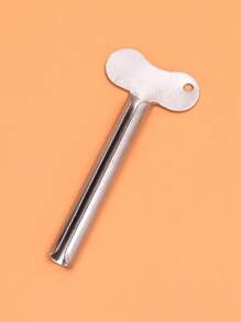 Stainless Steel Toothpaste Squeezer, 1Pc Hair Dye Squeezer For Hair Dye Or Paint Tube Roller - White - View 7