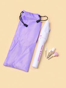 電動指甲鑽機器,指甲研磨器指甲片家用電器美甲鑽頭拋光頭成套工具指甲研磨器筆研磨器指甲拋光器去角質美甲工具電池研磨器 - 彩色 - 查看 2