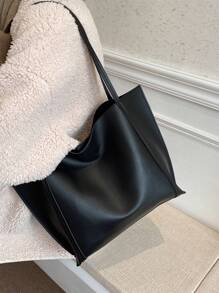 Fashion Versatile Casual Large Capacity Over-Shoulder Tote Bag