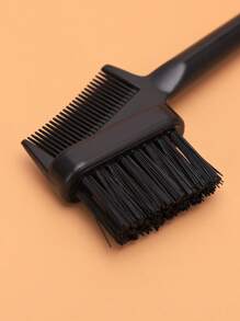 Cepillo para el cabello en bloque, 1 cepillo para cejas con cola de rata, peine de cejas puntiagudo negro de plástico, peine de cola puntiaguda - Multicolor - Ver 5
