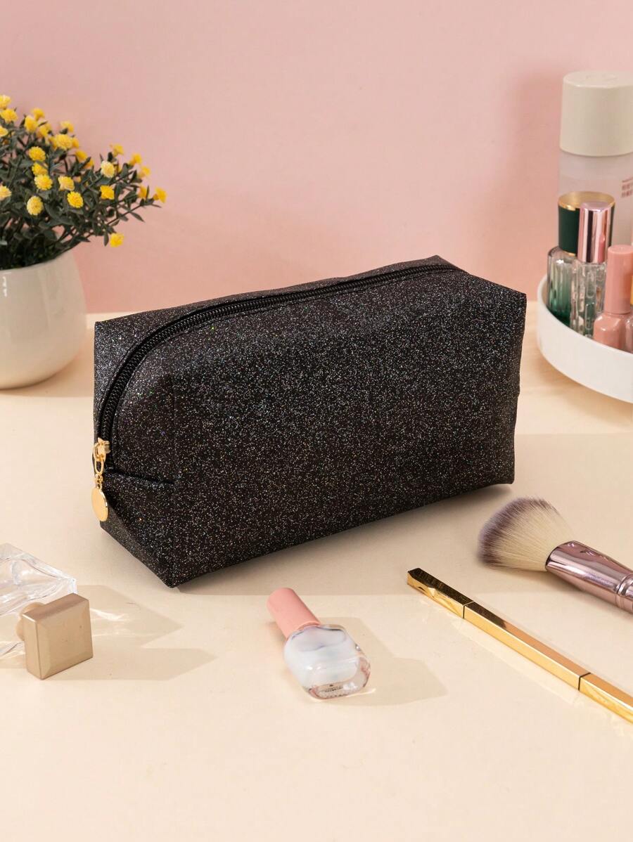 1Pc Women'S Black Iridescent Sparkly Octagonal Cosmetic Bag,Makeup Bag Makeup Pouch Skincare Bag Toiletry Bag Packing Cubes,Travel Essentials Cruise Essentials Dorm Essentials,Wedding Bridesmaid Gifts,Mom Gifts,Birthday Gifts,Gifts For Friends And Teachers,Home Decor,Bathroom Livingroom Bedroom Decor,Bathroom Organizer,Jewelry Organizer,Lip Oil Organizer,Nail Polish Organizer Makeup Bag Storage Makeup Organizer Makeup Case,Makeup Bag,Make Up Bag,Makeup Bags,Cosmetic Bag,Makeup Organiser,Travel,Makeup Pouch,Bag,Vanity,Make Up Pouch,Travel Essentials,Pouch Bag,Make Up Bags,Bags,Travel Essential,Vanity Accessories,Small Makeup Bag,Makeup Pouch,Cosmetic Bag,Travel Essential,Large Capacity,Large Makeup Bag