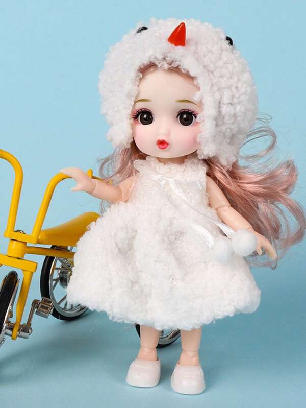 1 Stück Katzen Teaser Spielzeug im Cartoon Mädchen Design