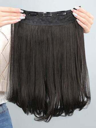 Clip In Short Curly Synthetic Hair Extension