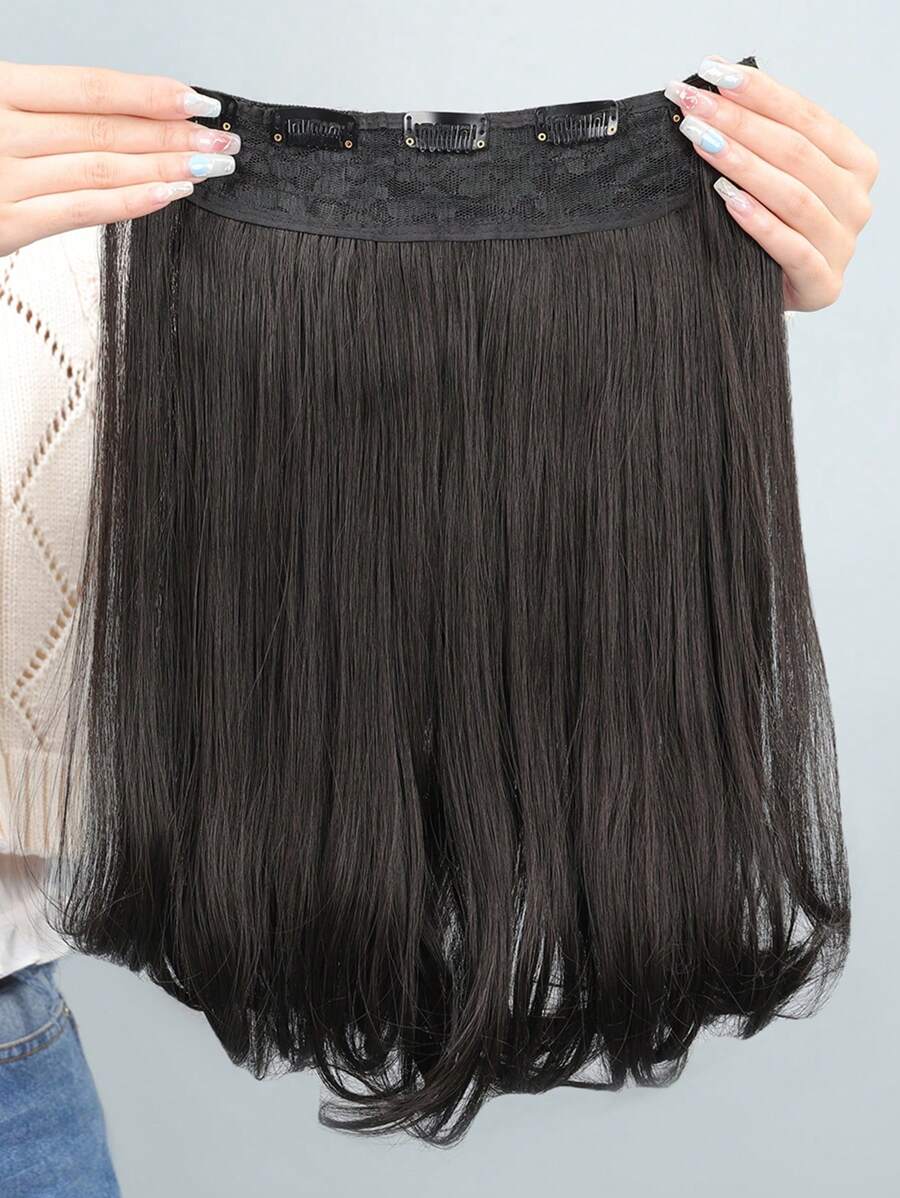 Kẹp Tóc Xoăn Ngắn Tổng Hợp - màu đen - Xem 1