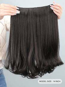 Kẹp Tóc Xoăn Ngắn Tổng Hợp - màu đen - Xem 3