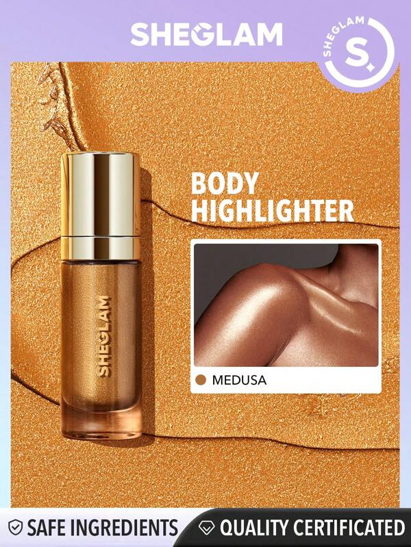 SHEGLAM Sunkissed Body Highlighter Medusa Liquid Highlighter Liquid