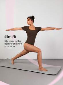 GLOWMODE FeatherFit™ Prima Ballerina 2-in-1 Bodysuit - Cinnamoninspiration - View 5