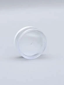 1Pc 20G Nhựa Mặt Mỹ Phẩm Hũ Kem Mắt Chai Cho Nữ Trang Điểm Hộp Đựng Mỹ Phẩm - trắng - Xem 3