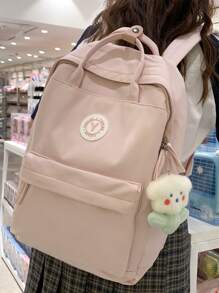 女性後背包女孩書包學生書包背包適合旅行