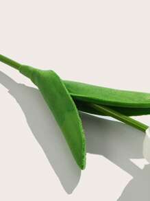 SHEIN 2入組塑膠擬真花 - 白色 - 查看 5