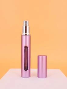 5ml Mini Portable Perfume Refillable Bottle Metal Sprayer Aluminum Empty Glass Atomizer Container - Purple - View 1