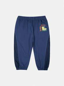 小男童卡通圖案長褲
